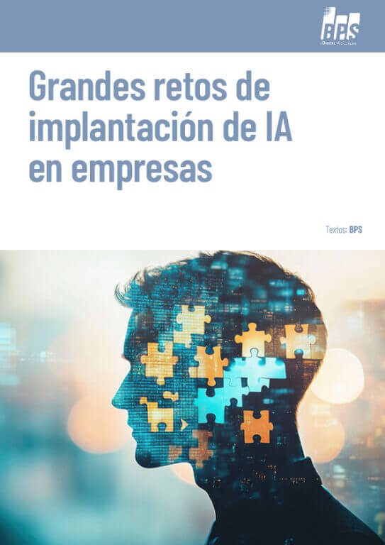 Immagine del whitepaper: Grandes retos de implantación de IA en empresas