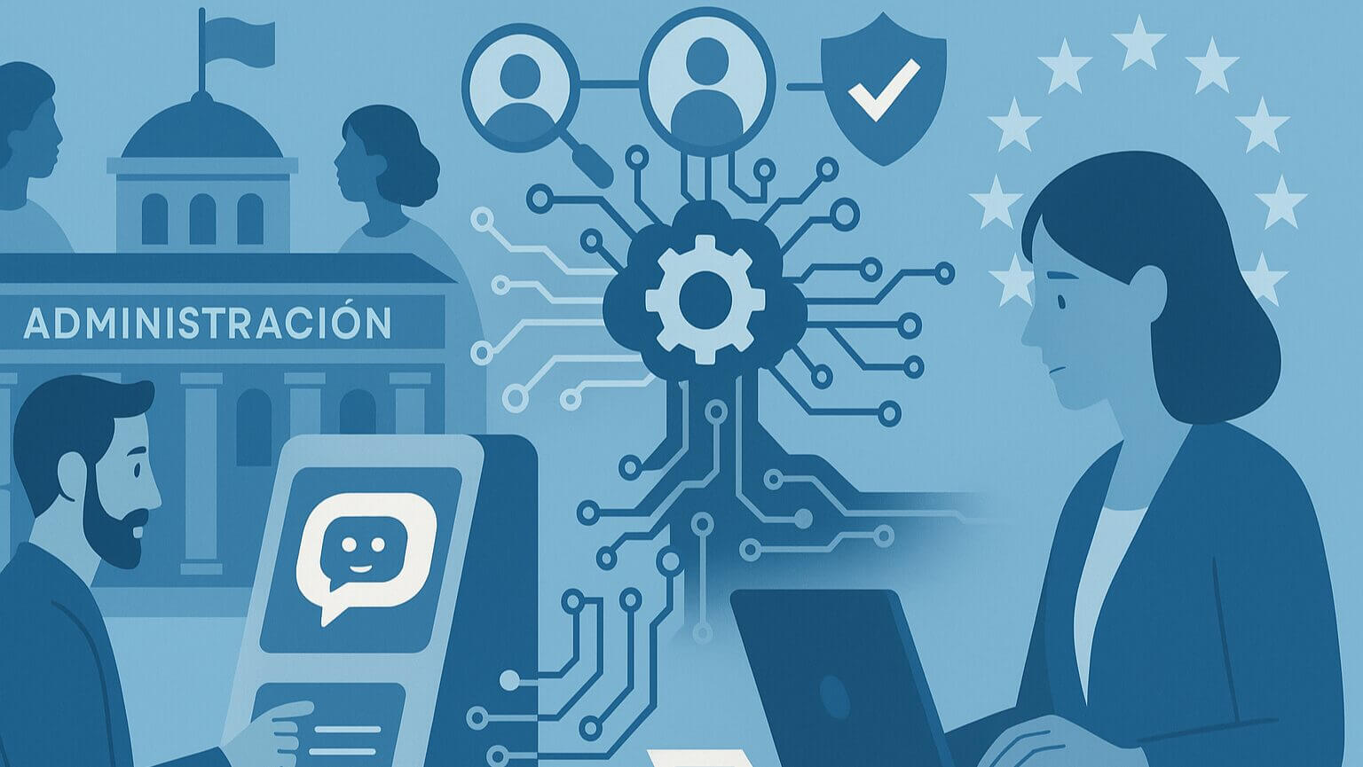 ¿Cómo está usándose la inteligencia artificial para agilizar la administración pública?