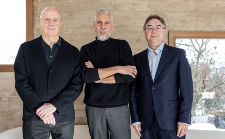 Juan Morán (CEO), Enrique Dans (Innovación) y Manuel Tarrasa (CTO) de TuringDream