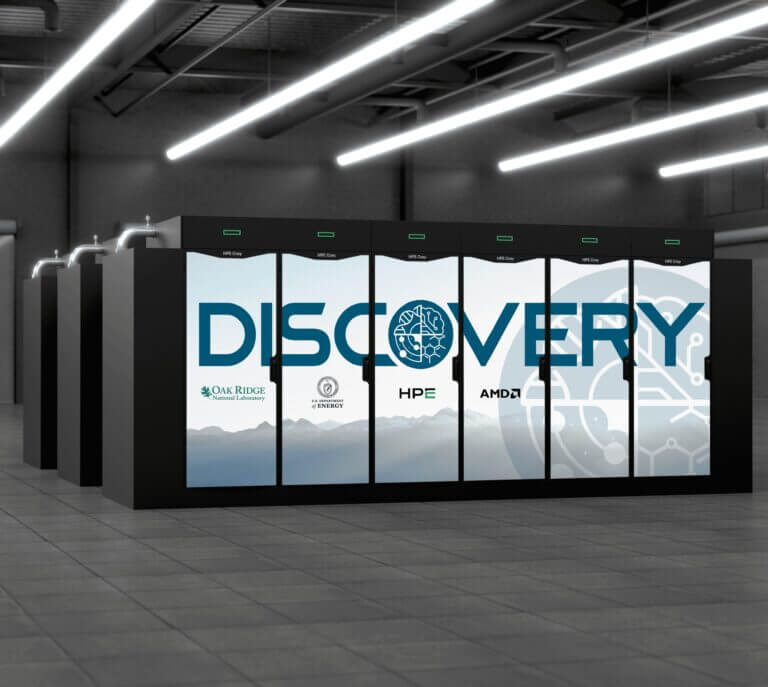 ORNL GX 3D System Mock-Up – Discovery – datacenter