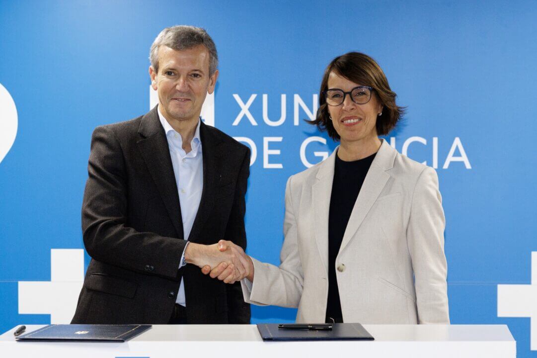 Alfonso Rueda Valenzuela, presidente de la Xunta de Galicia-Suzana Curic, Country Leader de AWS en España y Portugal03