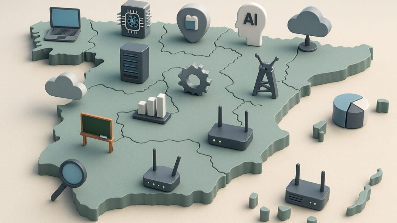 ¿Qué comunidades autónomas invierten más en tecnología?