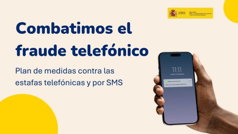 España bloquea 135 millones de llamadas fraudulentas y 5 millones de SMS
