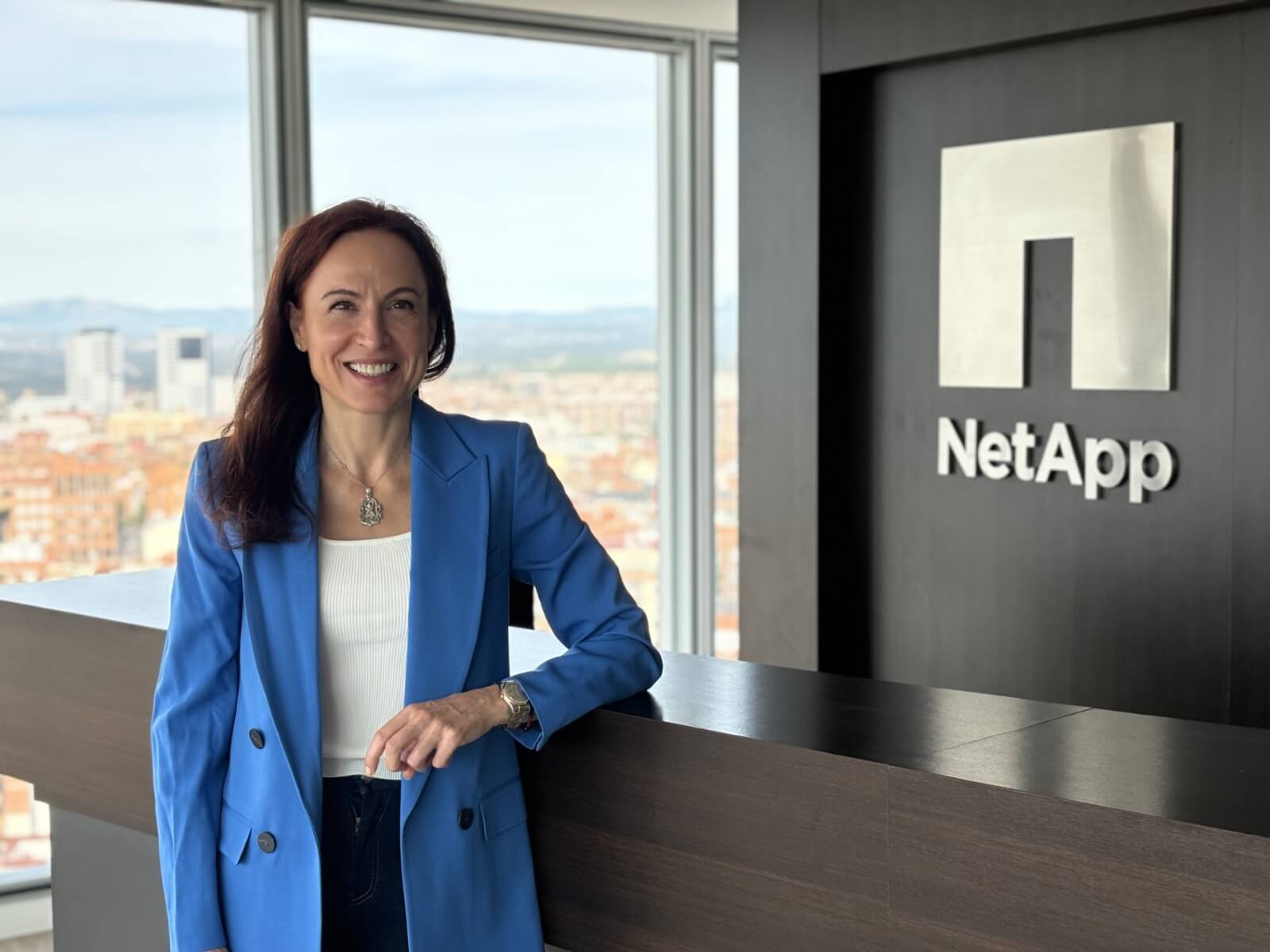 Maite Ramos, directora general de NetApp para España y Portugal