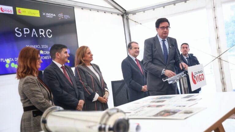 Se coloca la primera piedra de la planta de chips fotónicos de Sparc en Vigo