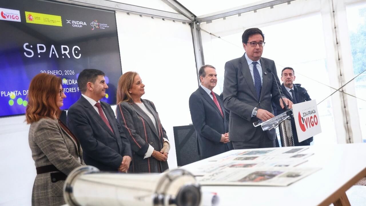 Se coloca la primera piedra de la planta de chips fotónicos de Sparc en Vigo