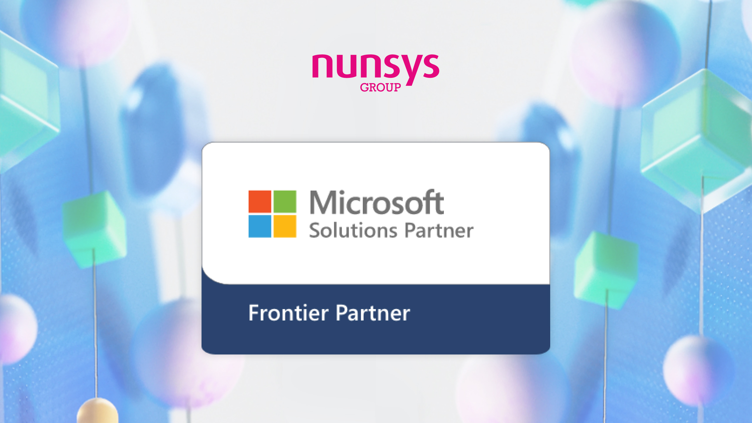 Nunsys Group Frontier Partner
