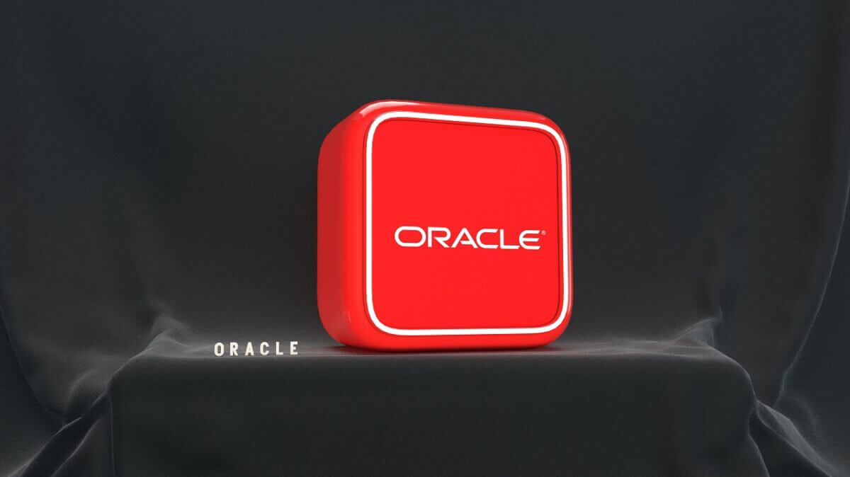 oracle corporation, It is a visual design. – Social Media Background Design