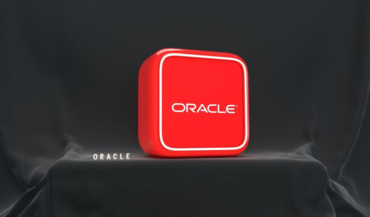 oracle corporation, It is a visual design. – Social Media Background Design