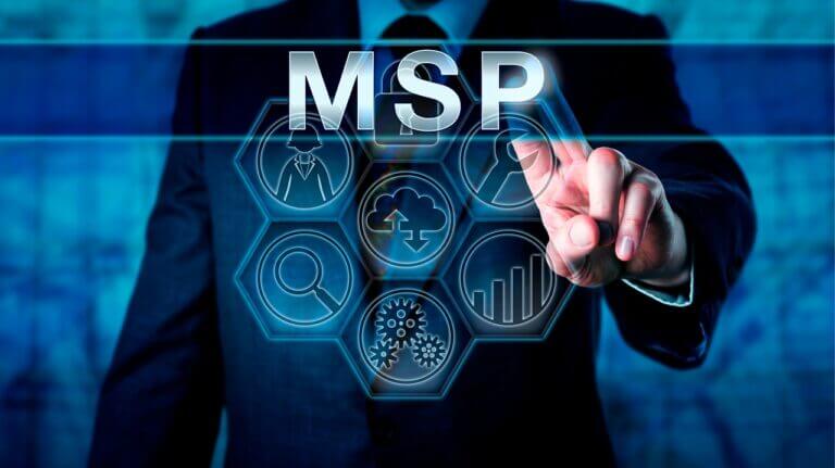 Corporate Manager Pushing MSP