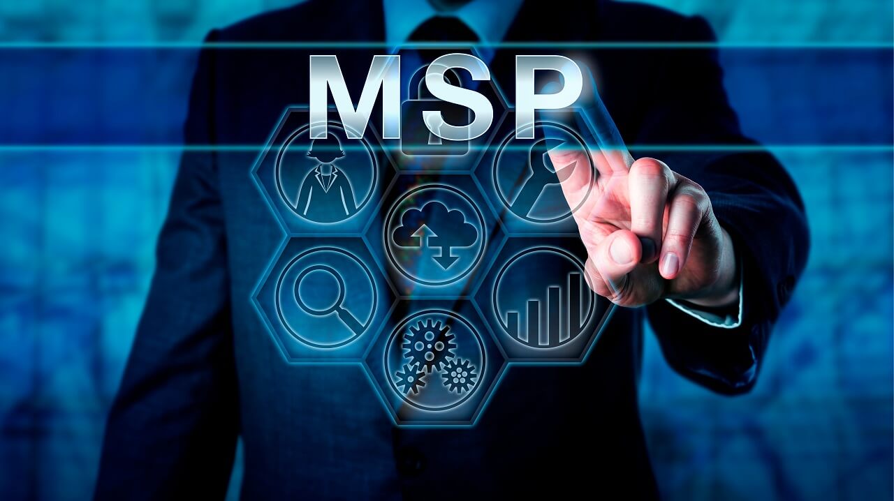 Corporate Manager Pushing MSP